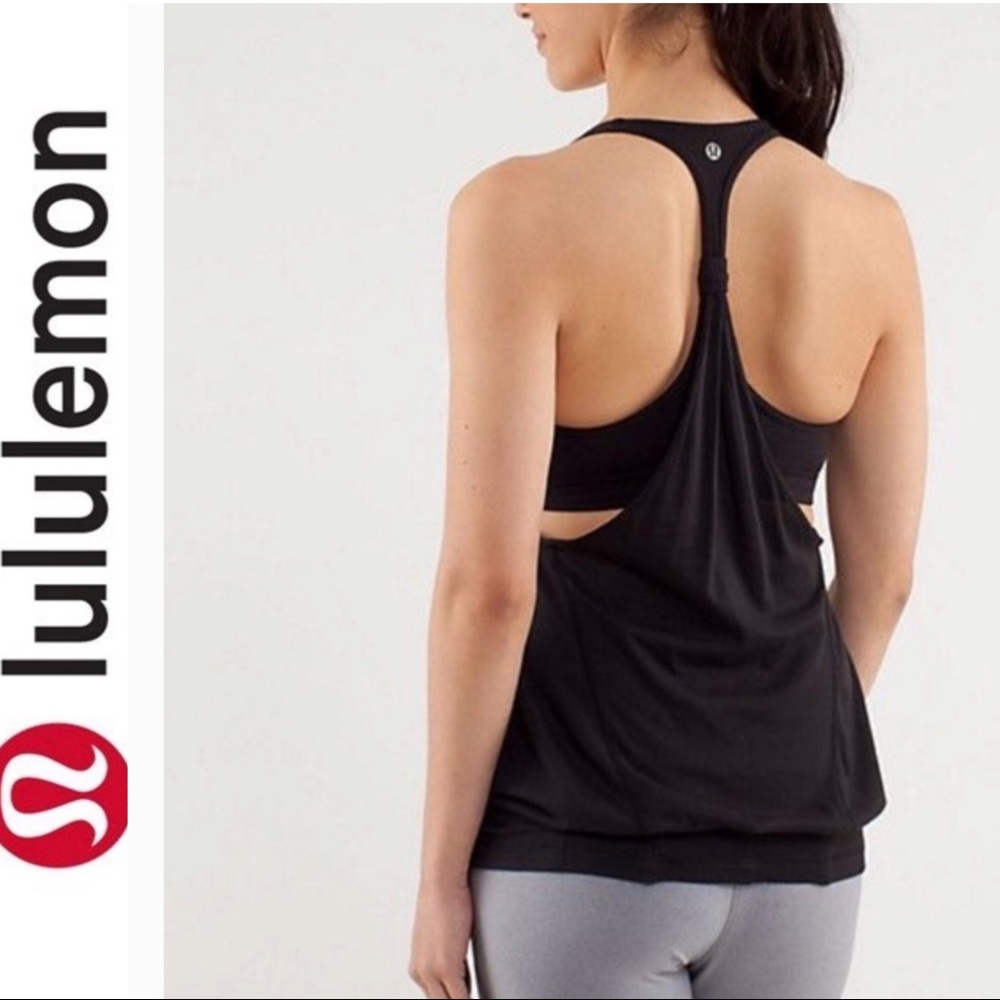 LULULEMON Practice Freely tank Top Size 4